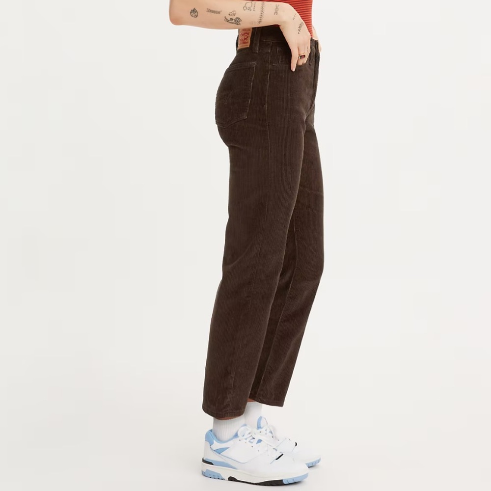 LEVI’S WEDGIE STRAIGHT FIT CORDUROY WOMEN'S PANTS